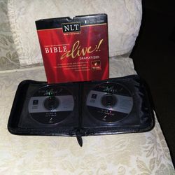 NLT NEW BIBLE ALIVE DRAMATIZED 15 CD'S .