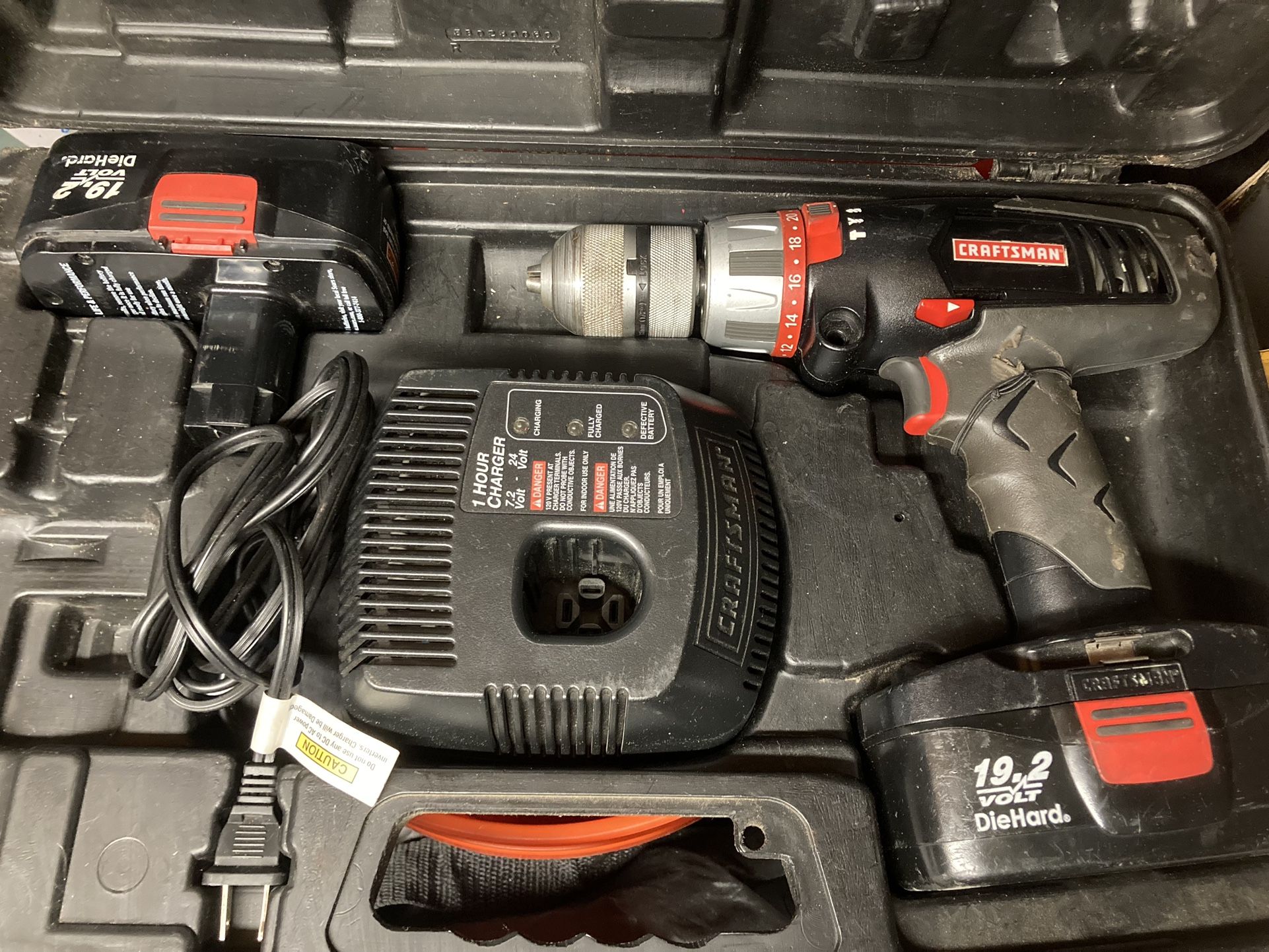 Craftsman 19.2 Drill/Hammer Drill 