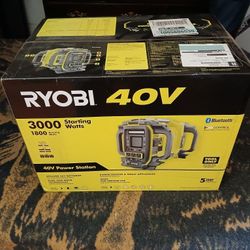 New Ryobi 40v Power Station 
