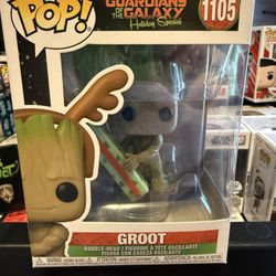 Guardians Holiday Groot Funko