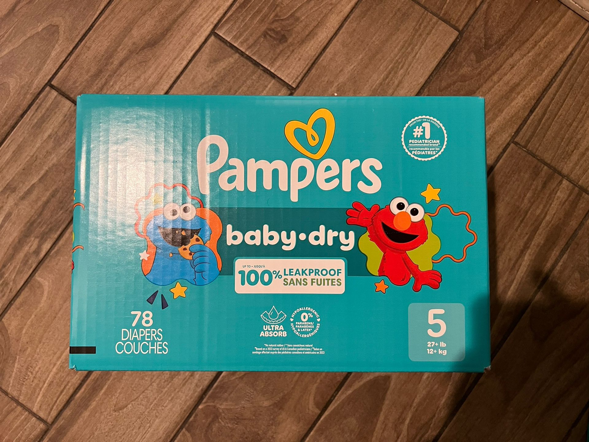Pampers Diapers $25