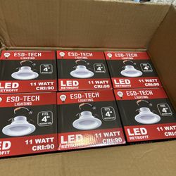 4 Inch Retrofit LED Recessed Lights 