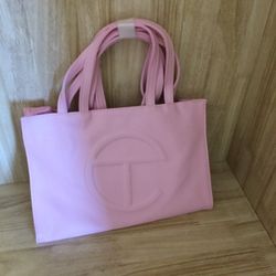 pink Telfar Medium Shopping Bag			
