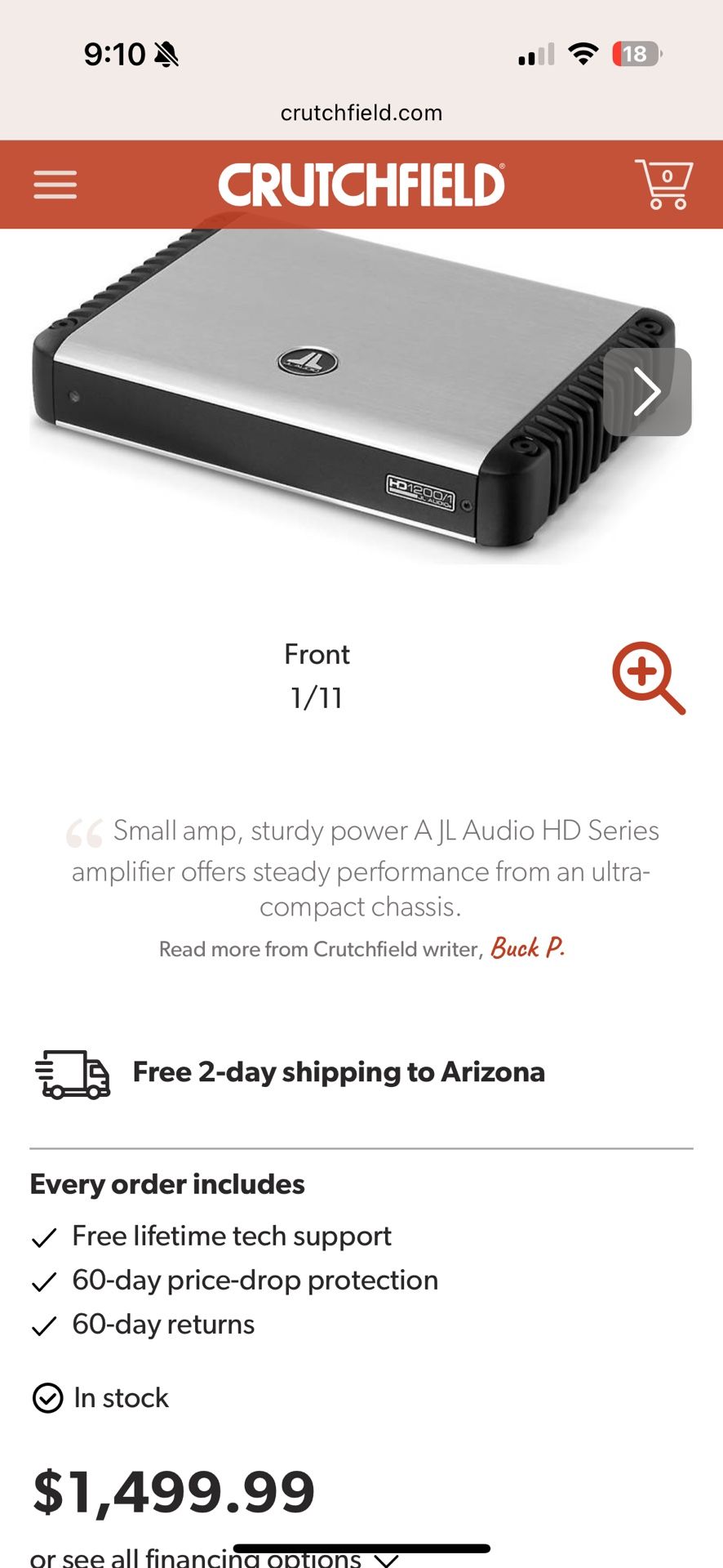 Jl Audio Hd 1200