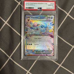 Glaceon Ex Pokemon Holiday Calendar #26 Psa 10