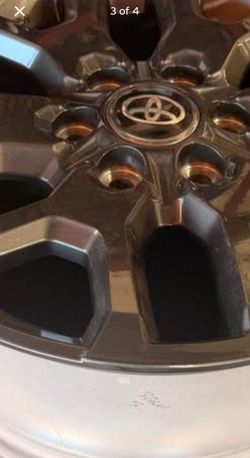 TOYOTA ( 4 RIMS size : 20 tundra / Tacoma New generation