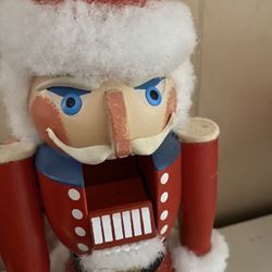 Vintage wooden nutcracker