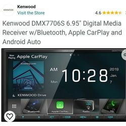 Kenwood Dmx706s  Touch Car Stereo 
