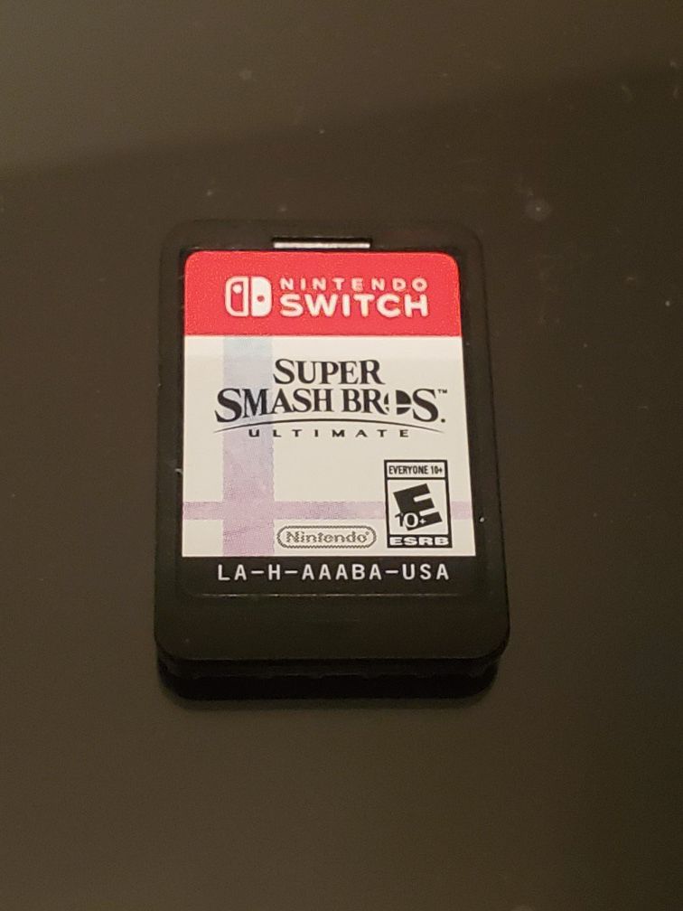 Nintendo switch super smash brothers ultimate