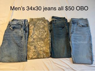 Men’s 34x30 & Boys 18 jeans NEW!