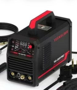 TIG-205P-PRO Pulse TIG Welder Stick/DC TIG/Pulse TIG 3 In 1 TIG Welder
