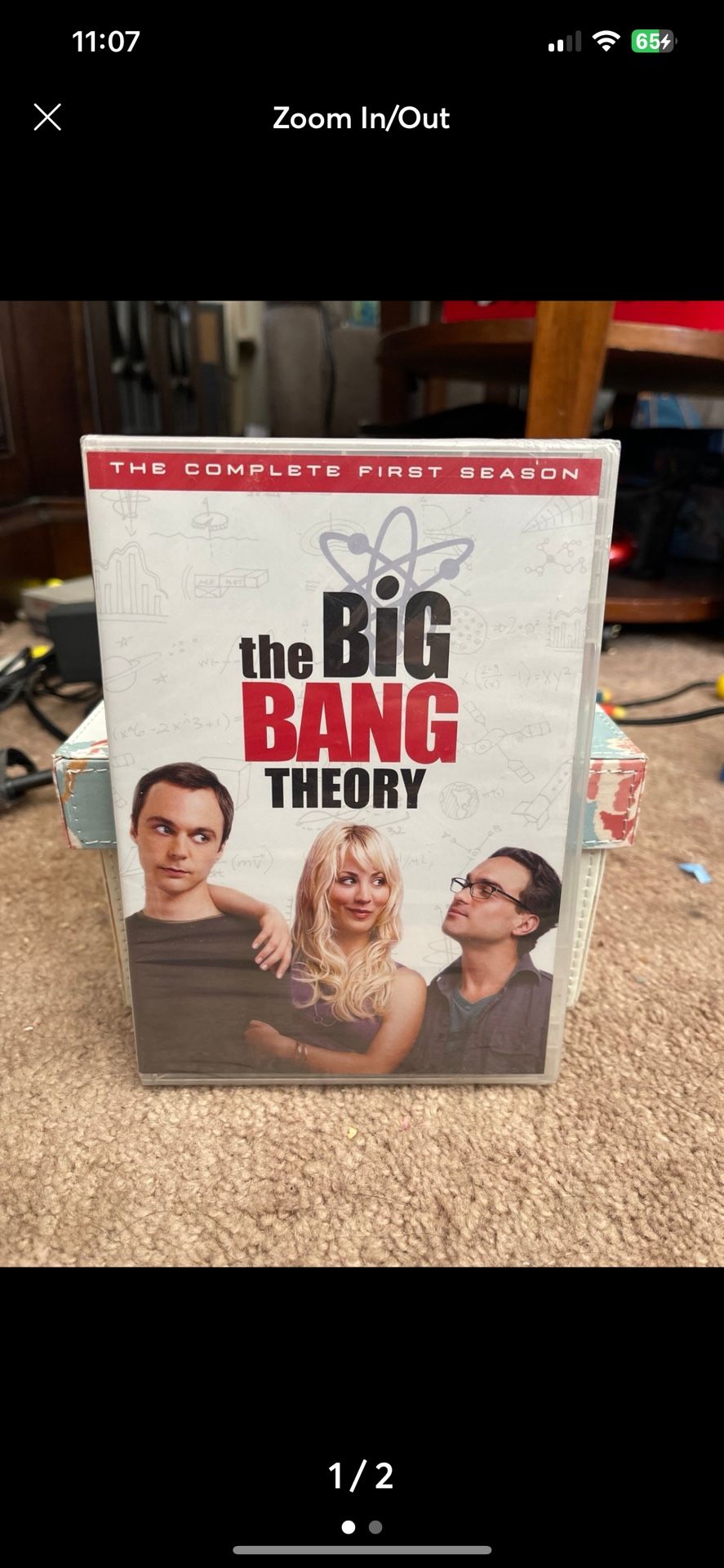 Big Bang Theory season 1 factory sealed