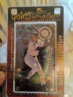 Unopened signed Ichiro collectable