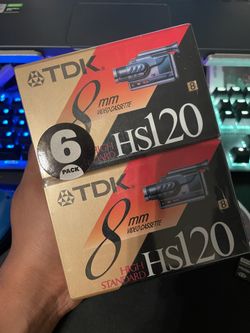 8mm 120m TKD Tapes 6pk