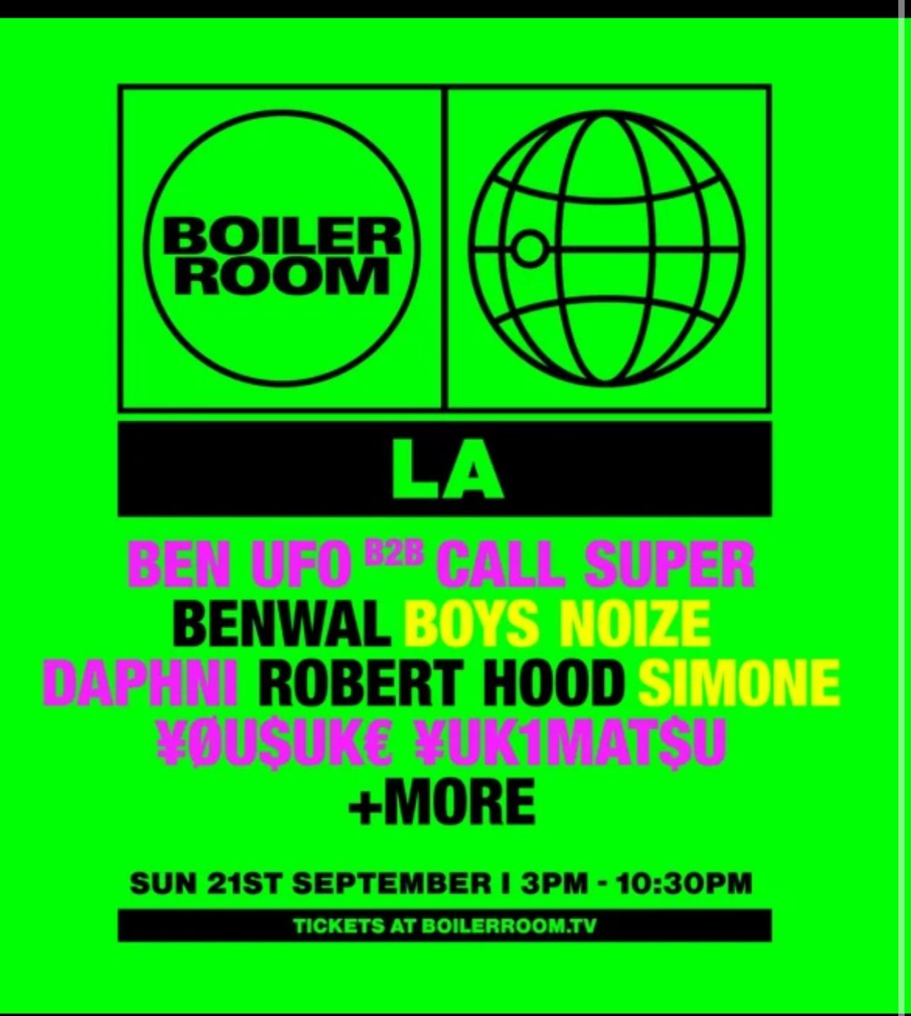 Yousuke Yukimatsu Boiler Room
