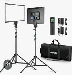 Neewer LED Video Light Panel Kit with Stands