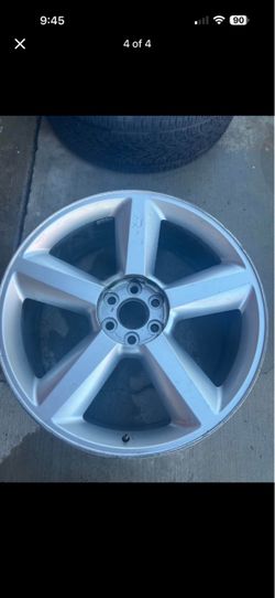 Silver 6-Spoke Alloy Wheel Rim front 24” Rear 26”