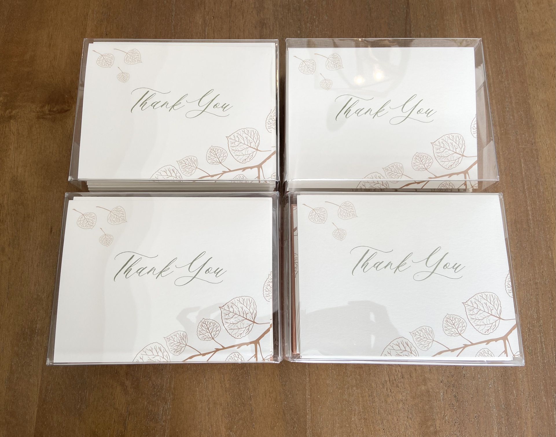 Thank You Cards and Envelopes 80ct