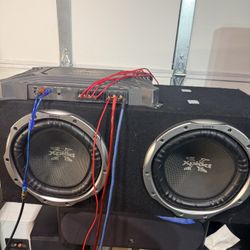 10” Sub And Amp Combo Working Perfect 