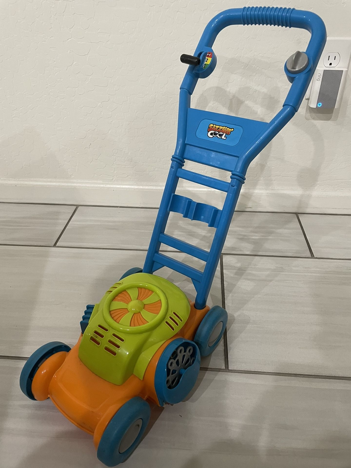 Bubble Blowing Mower