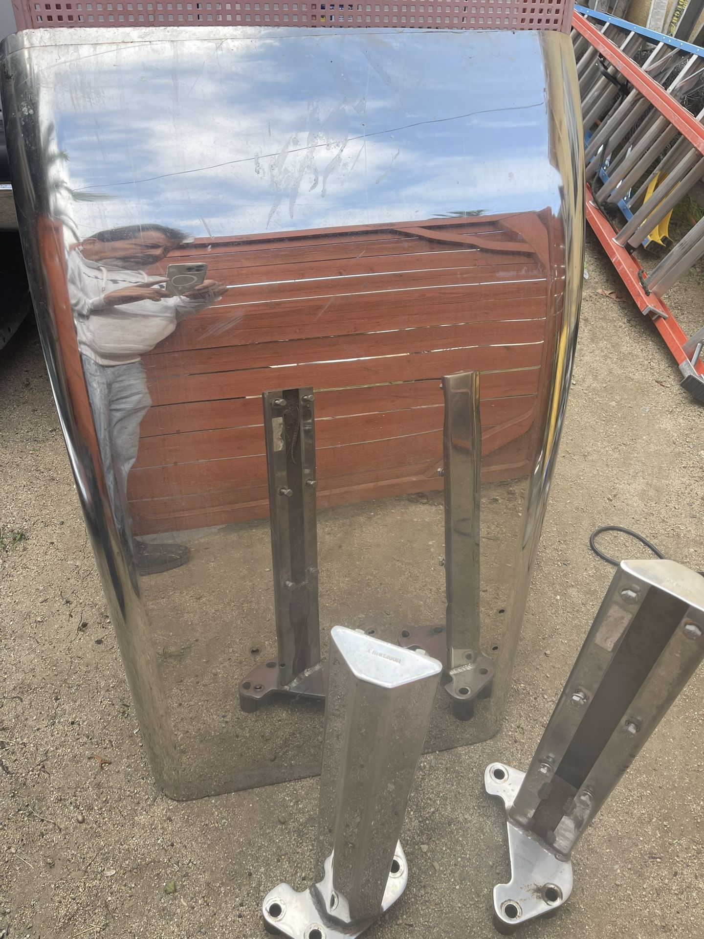 Half Fenders And Mudflats Frame S Good Condition