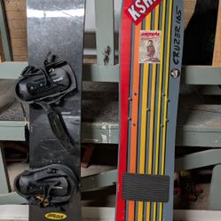 2 Classic Snowboards 