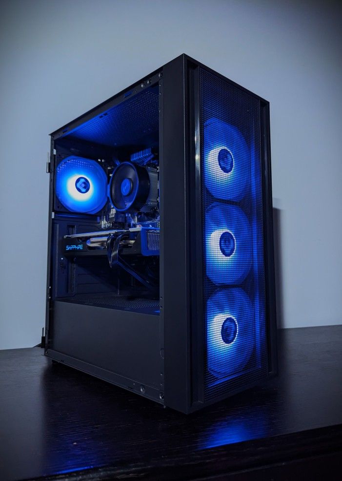 ULTIMATE BUDGET GAMING PC/RYZEN 5 CPU/FAST M.2 DRIVE/WiFi+BT