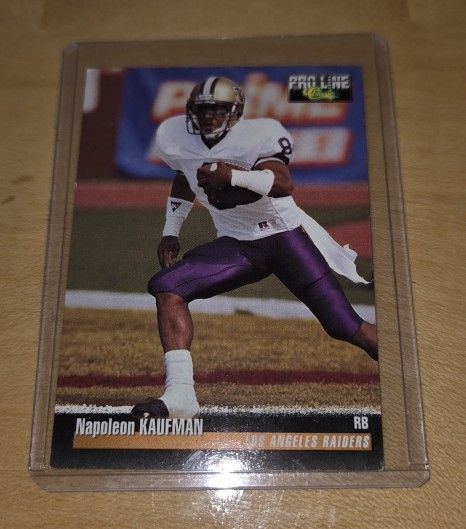 1995 Classic Pro Line Napoleon Kaufman - Los Angeles Raiders