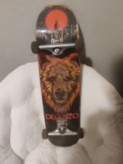 Peralta deck independent trucks red grip tape