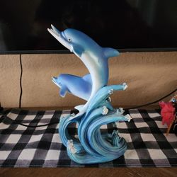 Dolphin Statue 