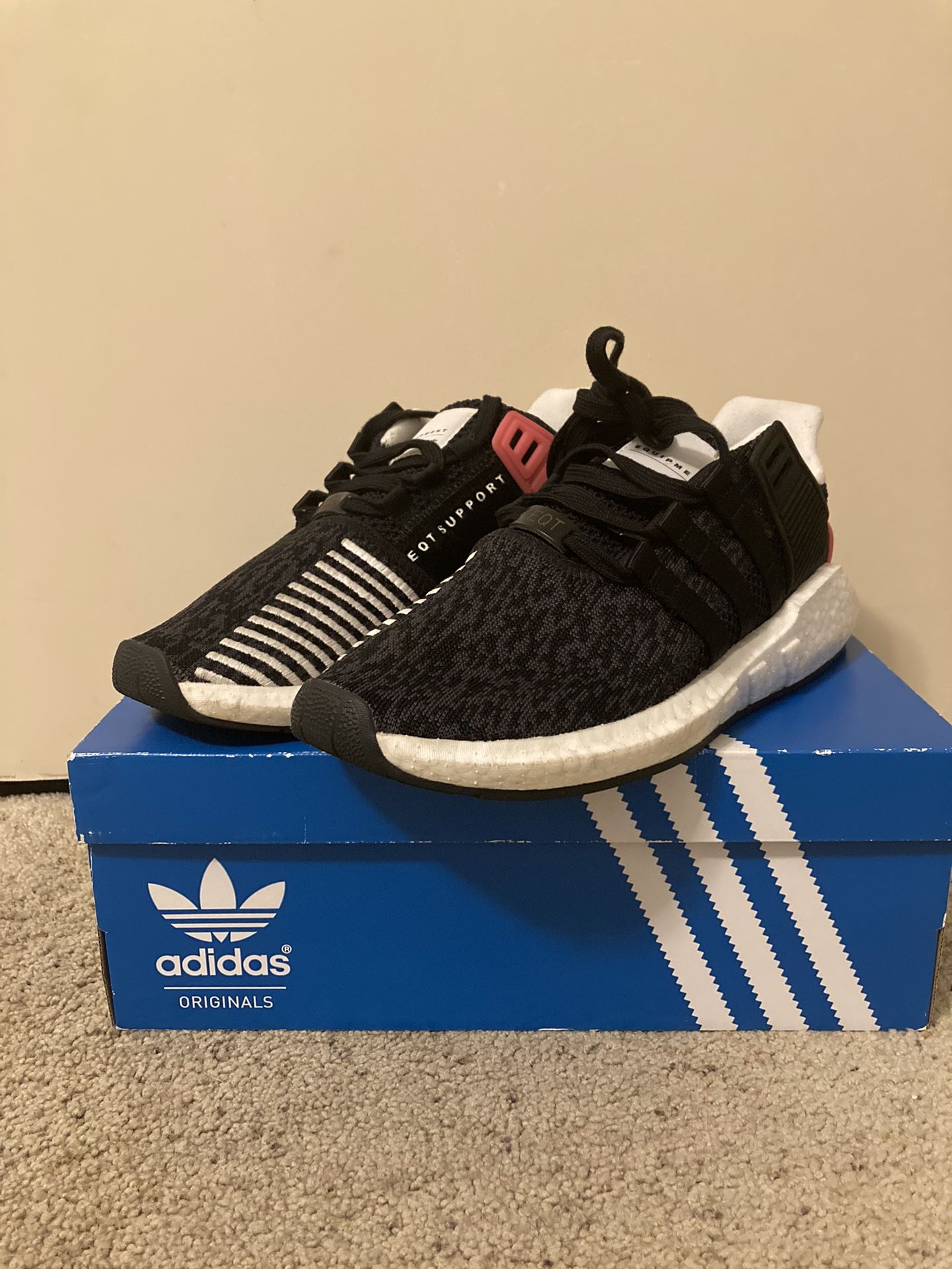 adidas EQT Support 93/17  Shoes Men\'s Size 10 Sneakers -BY9510 Off White /Cargo Men's Eqt Support 93/17 Shoes Adidas Nmd Eqt Support  main image 4