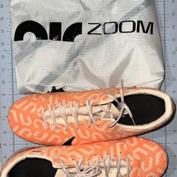 Nike Zoom Mercurial Vapor 15 Academy NU FG MG Guava Ice Mens Sz 12 DZ3474-800