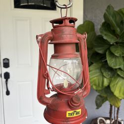 Red Vintage Lantern