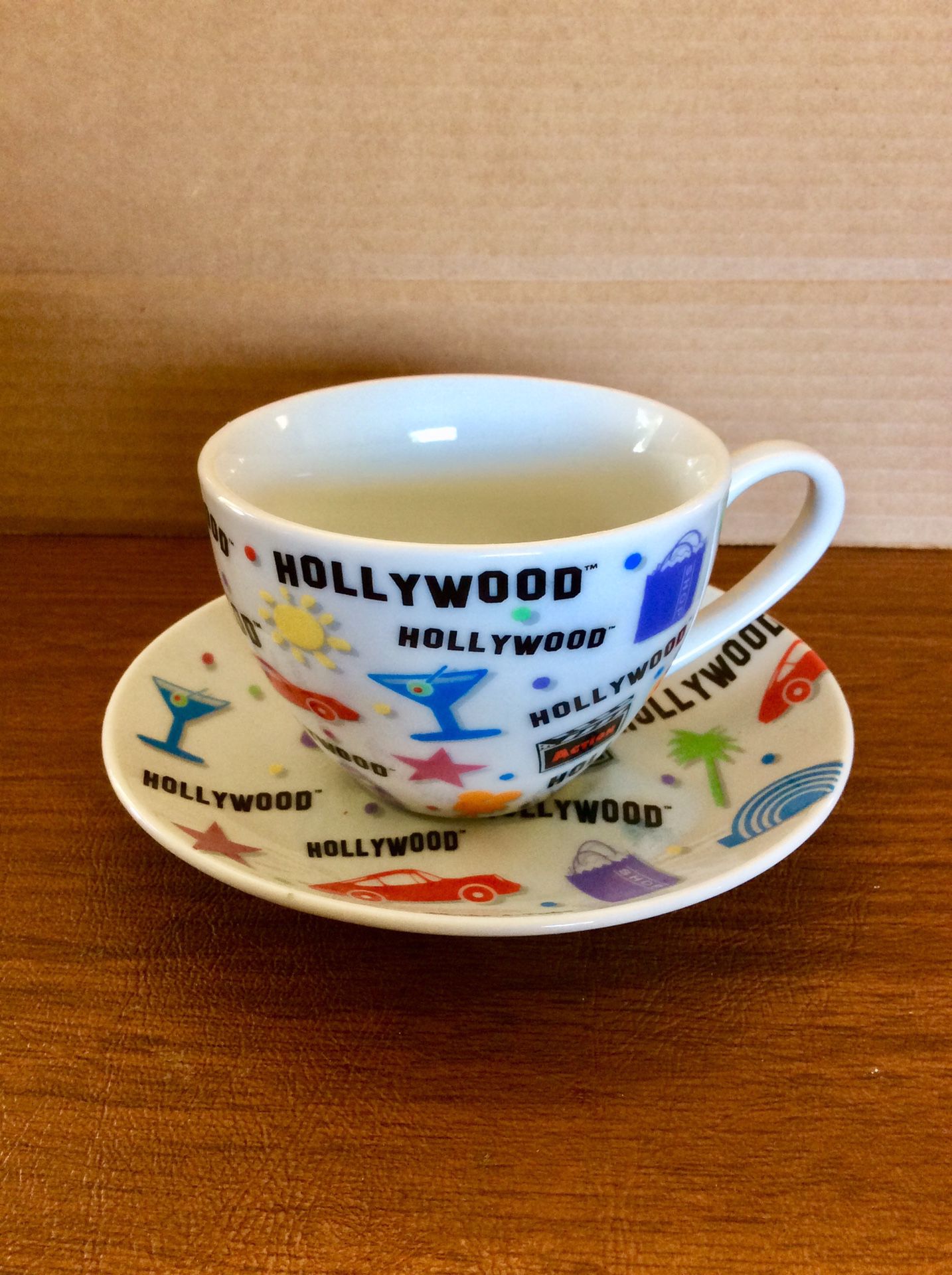 Hollywood collectors cup and saucer