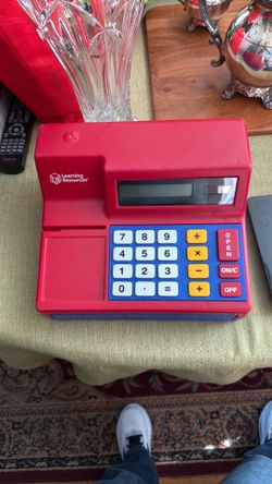 Learning, cash register calculator