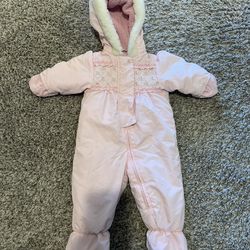 Baby Girl Size 3 Months Onesie Winter Suit