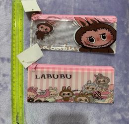 2 labubu small pouches