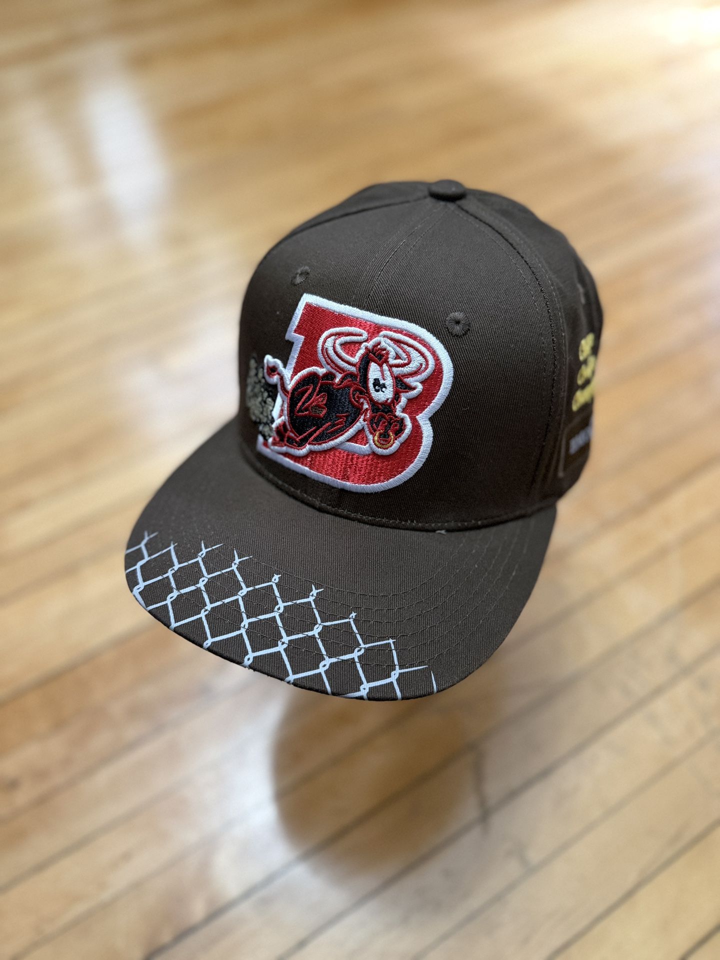 NEW Chicago Bulls SGA Artist Series Brown/Red Snapback Griffin Goodman Sz. OS