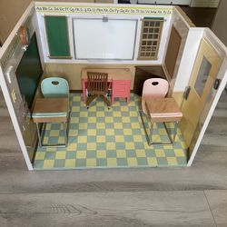 American Girl Doll school!