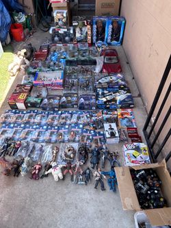 Huge 90s new toys lot