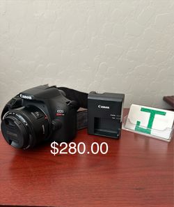 Canon T6 - 50mm lens $280.00