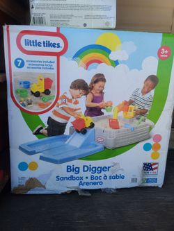Little tikes big digger sandbox