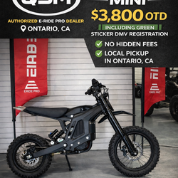 E Ride pro Mini $3800 Otd