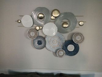 Iron rod wall decor
