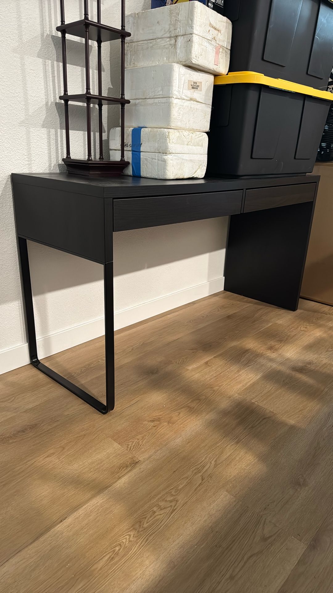 IKEA MICKE Desk Dark Brown/Blk