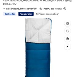 Ozark trail sleeping bag (NEW)