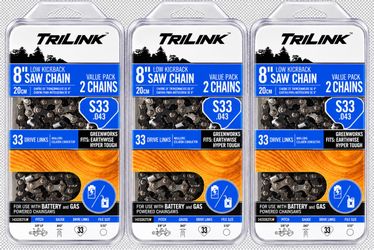 TriLink 8" Saw Chain Value Pack – 3 Packs