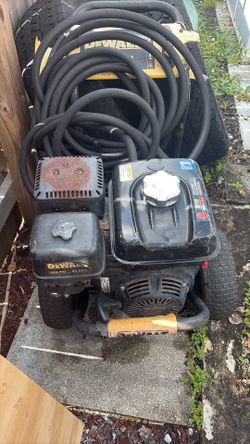 Pressure cleaning dewalt 3800 psi