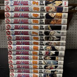 Bleach Manga Set Volumes 1-14. 16-18 by Tite Kubo English Softcover VIZ Media