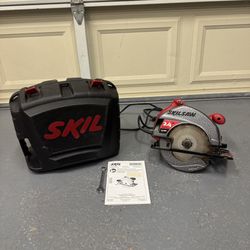 Skilsaw with Case - 2.4HP 13amp (7 1/4”)